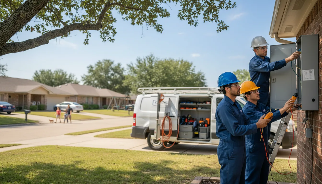 Certified electrician providing emergency electrical services in Le Roy, WV